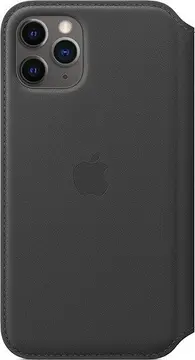 Apple Skórzane etui folio do iPhone'a 11 Pro czarne