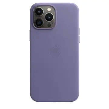Apple Skórzane etui z MagSafe do iPhone'a 13 Pro Max glicynia