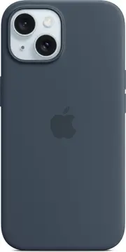 Apple futerał silikonowy z MagSafe do iPhone 15 sturmblau