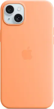 Apple futerał silikonowy z MagSafe do iPhone 15 Plus Sorbet orange
