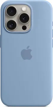 Apple futerał silikonowy z MagSafe do iPhone 15 Pro winterblau