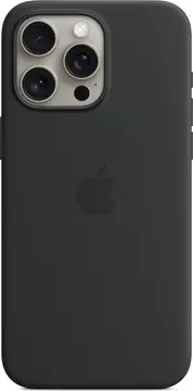 Apple futerał silikonowy z MagSafe do iPhone 15 Pro Max czarny