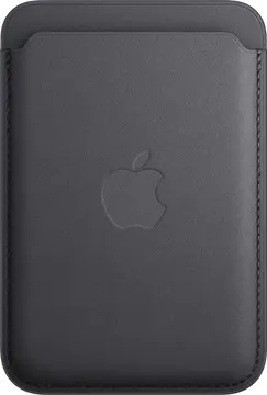 Apple iPhone Feingewebe Wallet z MagSafe czarny