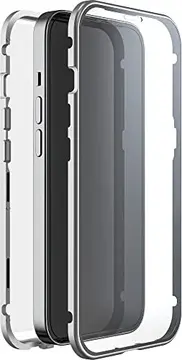 Black Rock 360° Glass etui do Apple iPhone 14 Pro srebrny/przeźroczysty