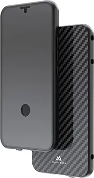 Black Rock 360° Glass etui do Samsung Galaxy S23+ carbon
