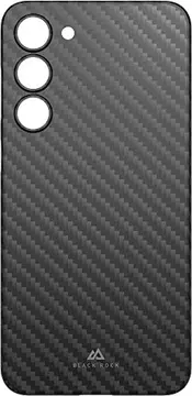 Black Rock Ultra Thin Iced etui Flex carbon do Samsung Galaxy S23+ czarny