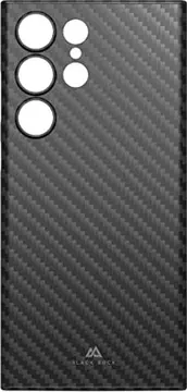 Black Rock Ultra Thin Iced etui Flex carbon do Samsung Galaxy S23 Ultra czarny