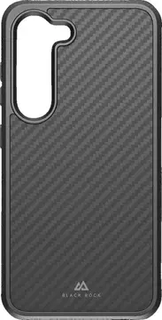 Black Rock wytrzymały etui Real carbon do Samsung Galaxy S23 czarny