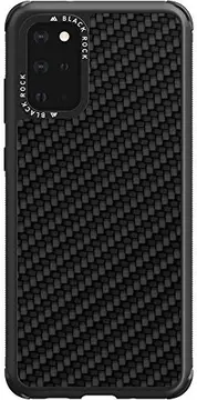 Black Rock wytrzymały etui Real carbon do Samsung Galaxy S20+ czarny