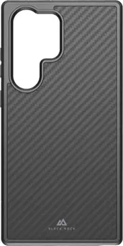 Black Rock wytrzymały etui Real carbon do Samsung Galaxy S23 Ultra czarny