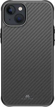 Black Rock wytrzymały etui Real carbon do Apple iPhone 14 Plus czarny