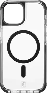 Cellularline Tetra Force Strong Guard Mag do Apple iPhone 15 przeźroczysty/czarny