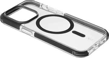 Cellularline Tetra Force Strong Guard Mag do Apple iPhone 15 Pro przeźroczysty/czarny