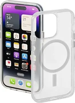 Hama Cover MagCase Safety do Apple iPhone 14 Pro przeźroczysty