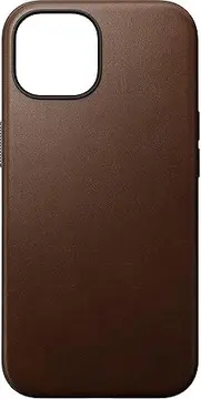 Nomad Modern Leather etui do Apple iPhone 15 Rustic Brown