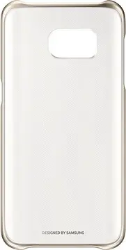 Samsung Clear Cover do Galaxy S7 złoty