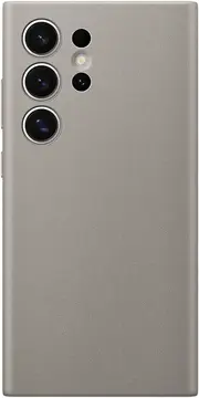 Samsung Hochuen Vegan Leather etui do Galaxy S24 Ultra szarobrązowy