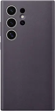 Samsung Hochuen Vegan Leather etui do Galaxy S24 Ultra dark violet