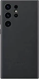 Samsung Leather etui do Galaxy S23 Ultra czarny