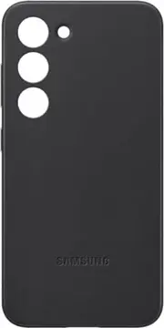 Samsung Leather etui do Galaxy S23+ czarny