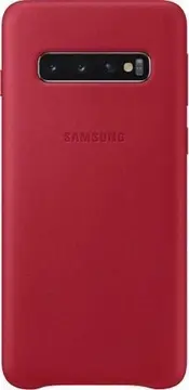 Samsung Leather Cover do Galaxy S10 czerwony