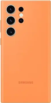 Samsung Silicone etui do Galaxy S23 Ultra pomarańczowy