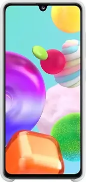 Samsung Silicone Cover do Galaxy A41 biały