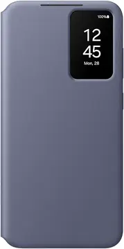 Samsung Smart View Wallet etui do Galaxy S24+ fioletowy