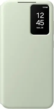 Samsung Smart View Wallet etui do Galaxy S24+ light green