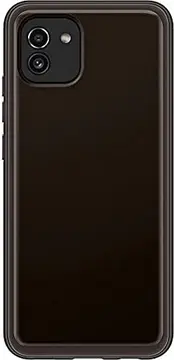 Samsung Soft Clear Cover do Galaxy A03 czarny