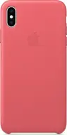Apple Skórzane etui do iPhone'a XS Max zgaszony róż