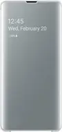 Samsung Clear View Cover do Galaxy S10+ biały