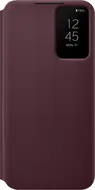 Samsung Smart Clear View Cover do Galaxy S22+ Burgundy