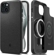 Spigen Mag Armor MagFit do Apple iPhone 15 mata Black