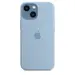 Apple Silikonowe etui z MagSafe do iPhone'a 13 Mini błękitna mgła