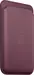 Apple iPhone Feingewebe Wallet z MagSafe Mulberry