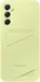 Samsung Card slot etui do Galaxy A34 5G Lime