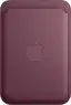 Apple iPhone Feingewebe Wallet z MagSafe Mulberry