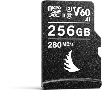 Anyellowird AV PRO microSD V60 R280/W160 microSDXC 256GB Kit, UHS-II U3, A1, Class 10