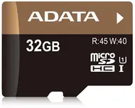 ADATA Premier Pro R45/W40 microSDHC 32GB Kit, UHS-I U1, Class 10