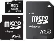 ADATA Turbo microSDHC 16GB Kit, Class 4