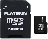 BestMedia Platinum R20 microSDHC 8GB Kit, Class 10