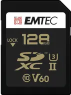 Emtec SpeedIN PRO+ R300/W110 SDXC 128GB, UHS-II U3, Class 10
