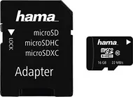 Hama High Speed microSDHC 16GB Adapter Kit, Class 10