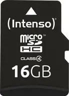 Intenso R21/W5 microSDHC 16GB Kit, Class 4