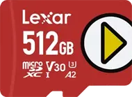 Lexar PLAY R150 microSDXC 512GB, UHS-I U3, A2, Class 10