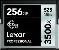 Lexar Professional 3500x R525/W445 CFast 2.0 CompactFlash Card 256GB