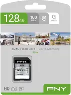 PNY Elite R100 SDXC 128GB, UHS-I U1, Class 10
