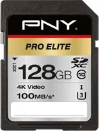 PNY Pro Elite R100/W90 SDXC 128GB, UHS-I U3, Class 10