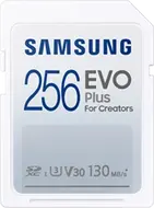 Samsung EVO Plus for Creators R130 SDXC 256GB, UHS-I U3, Class 10